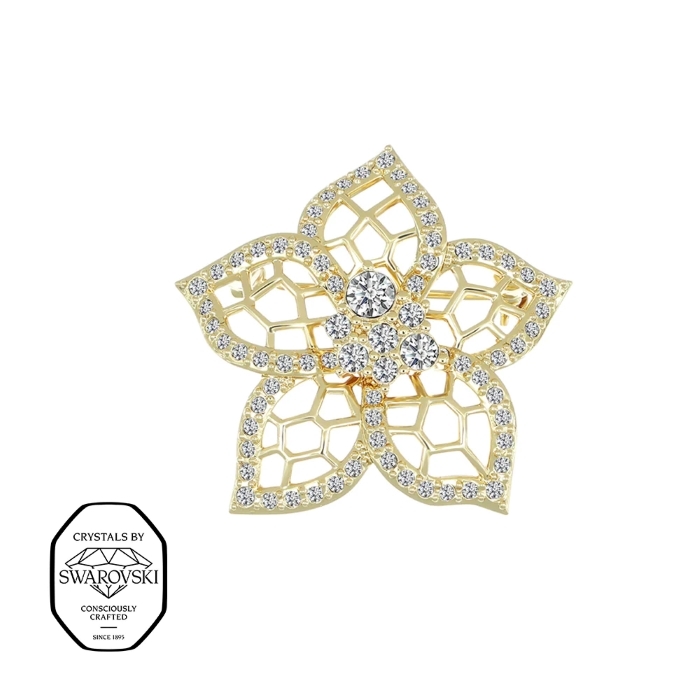 CRYSTALP nakit -Broš (RM)-Swarovski kristali